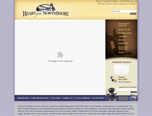 Tablet Screenshot of heartofthenorthshore.com